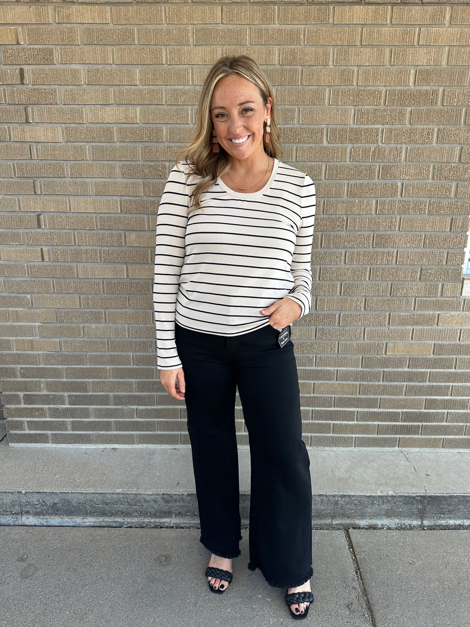Lauren Top - Birch Black