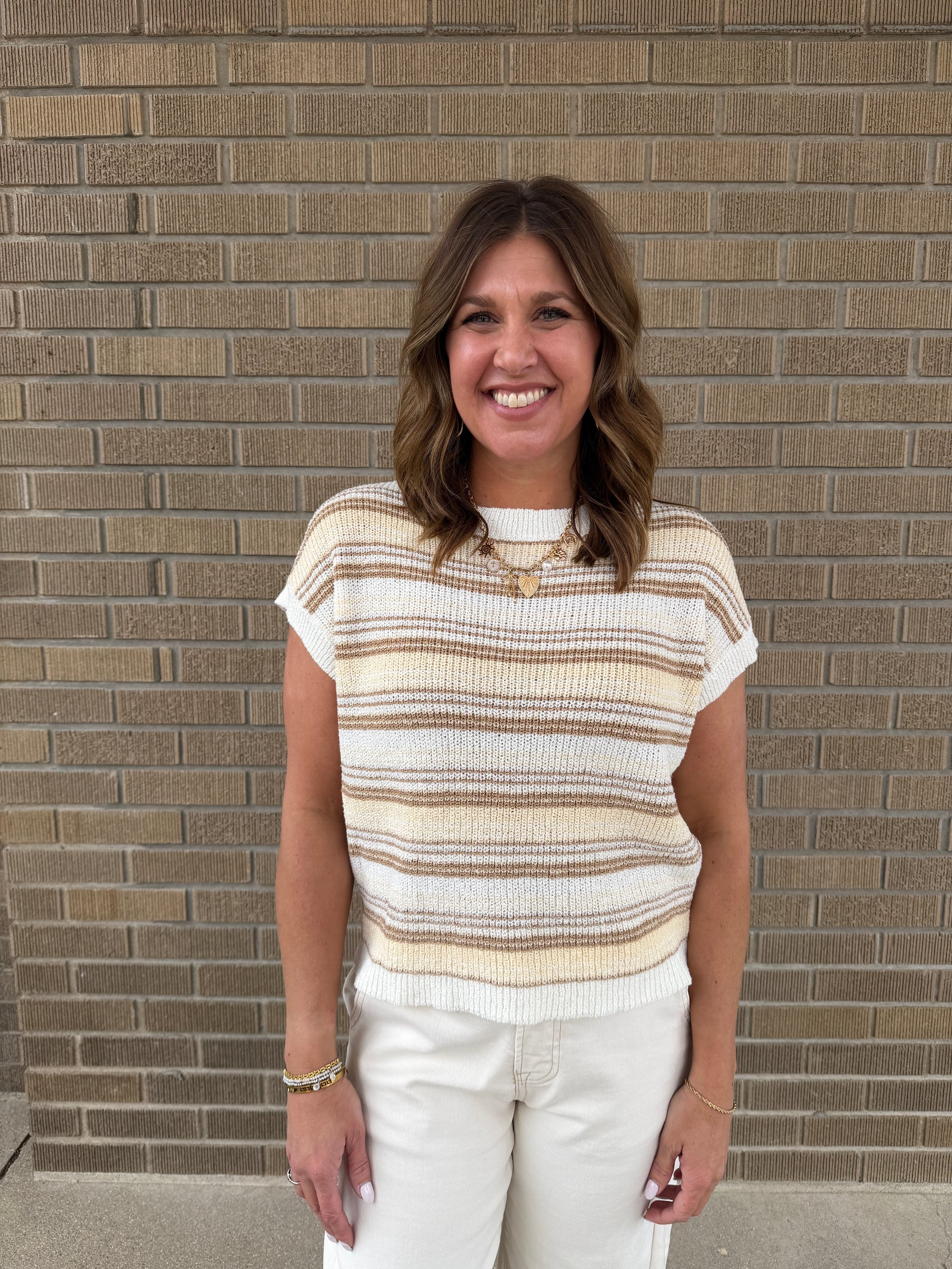 Lightweight Stripe Sweater