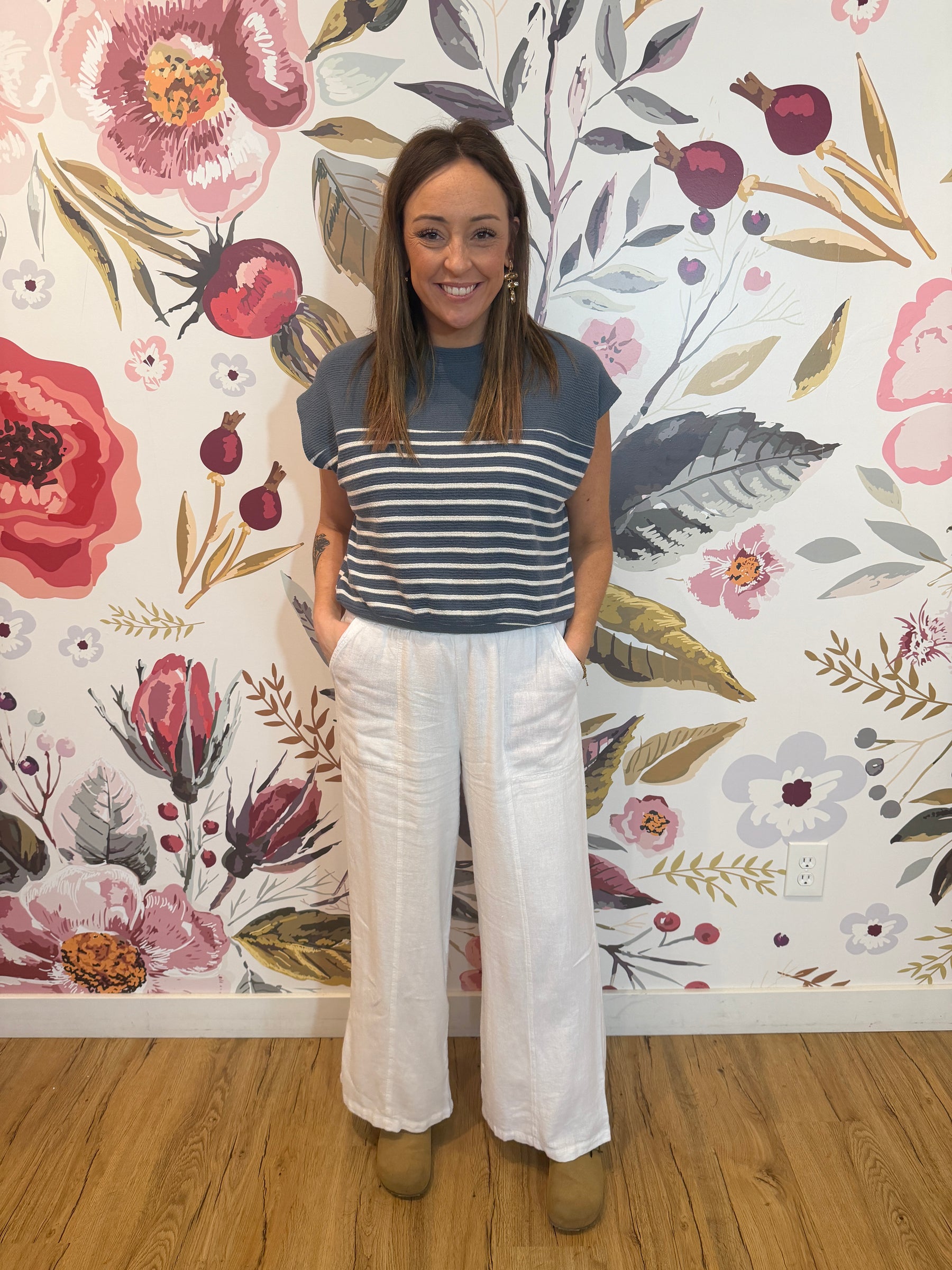 Solana Pants - White