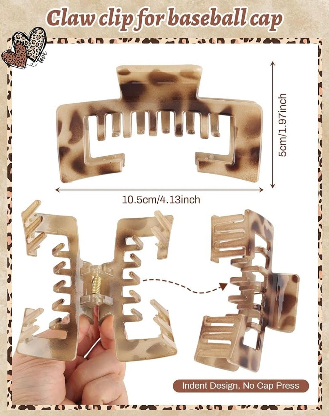 Hat Claw Clip