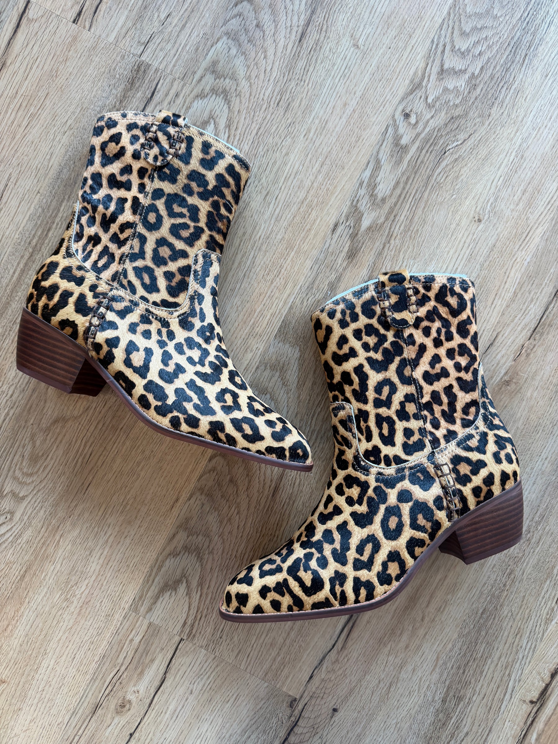 Leopard Boots