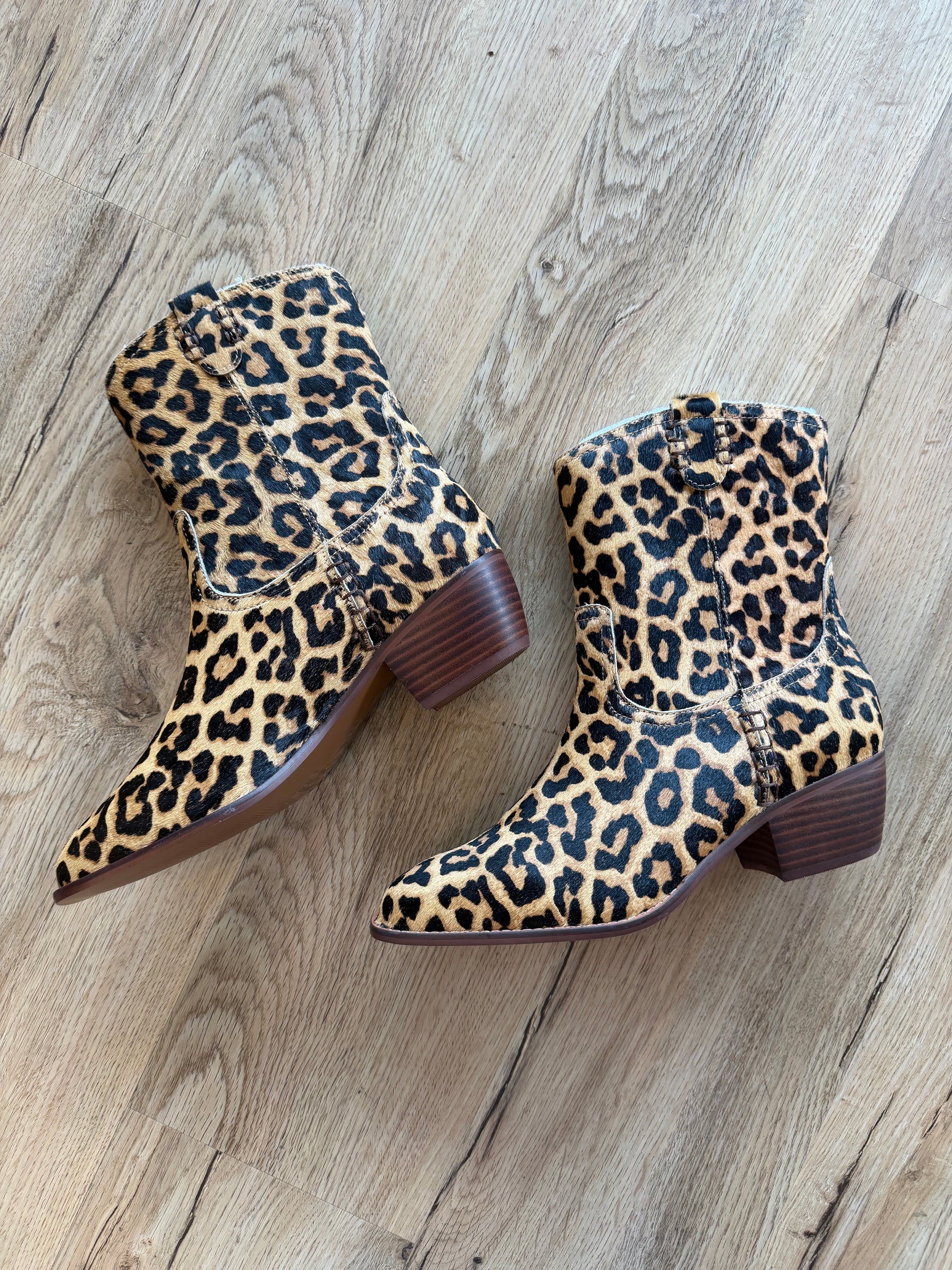 Leopard Boots
