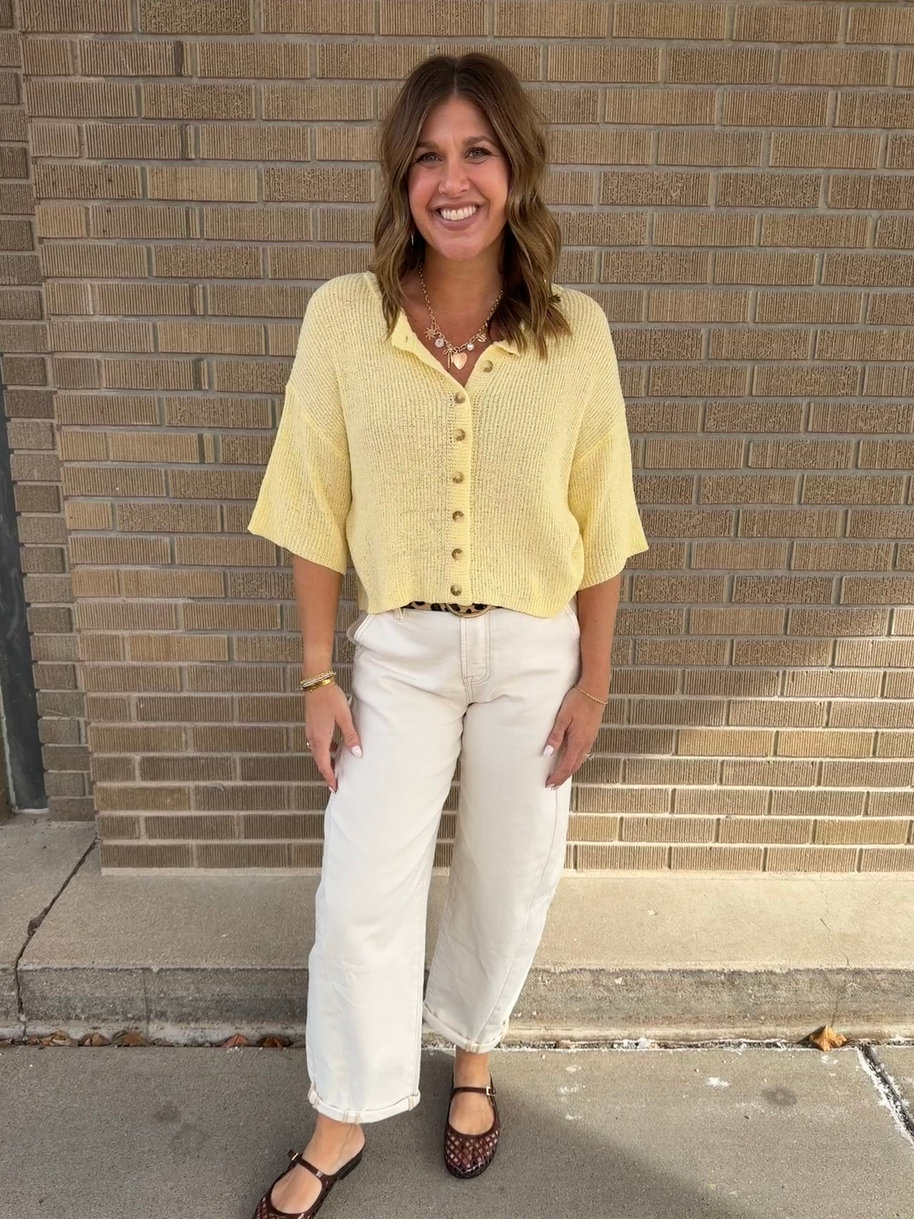 Sweetest Little Sweater - Yellow