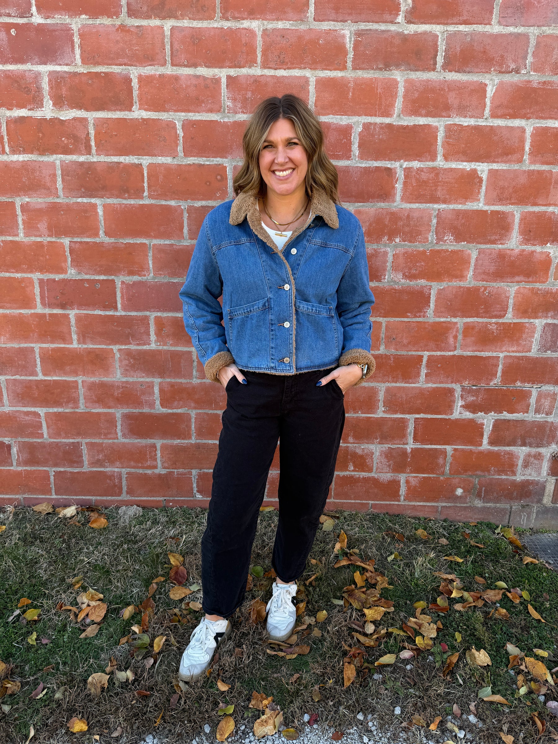 Dreams are Made of Denim Coat