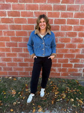 Dreams are Made of Denim Coat