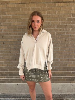 FP Inspired Pullover - Bone