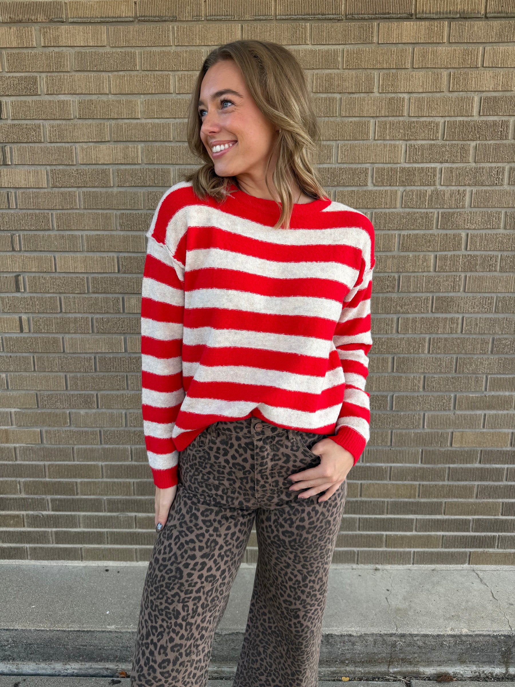 Strawberries and Cream Sweater