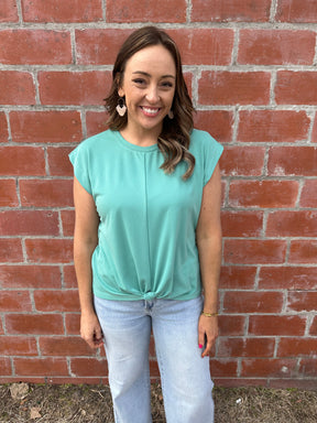Jade Green Top