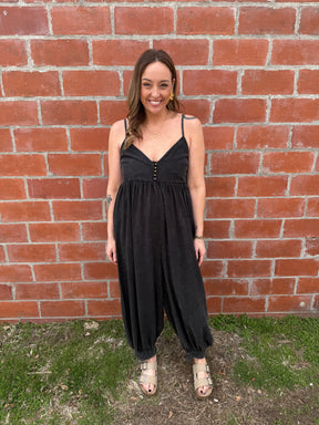Ash Black Jumpsuit