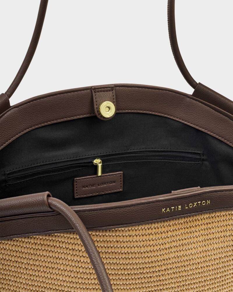 Raffia Large Tote