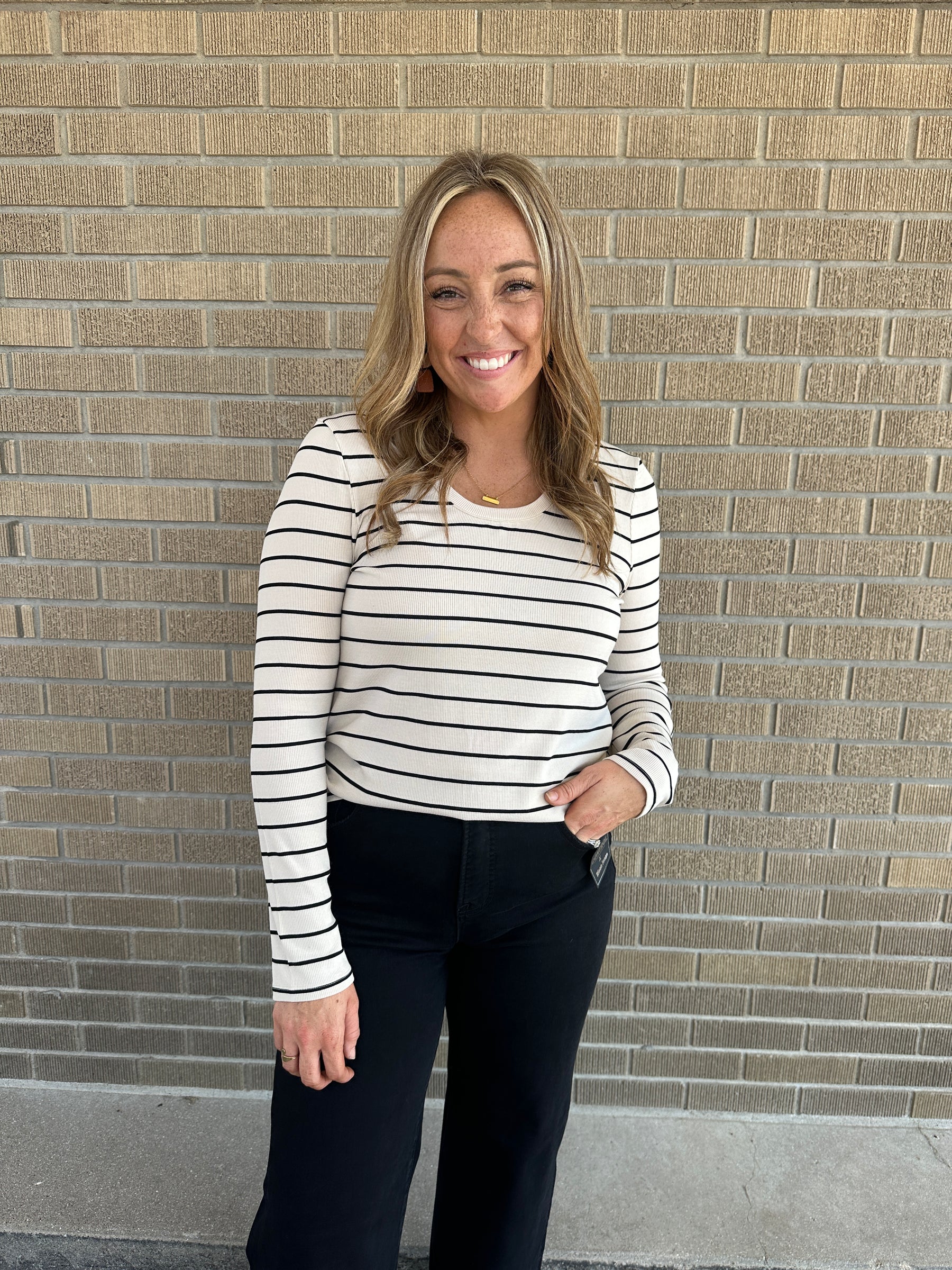 Lauren Top - Birch Black