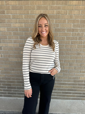 Lauren Top - Birch Black