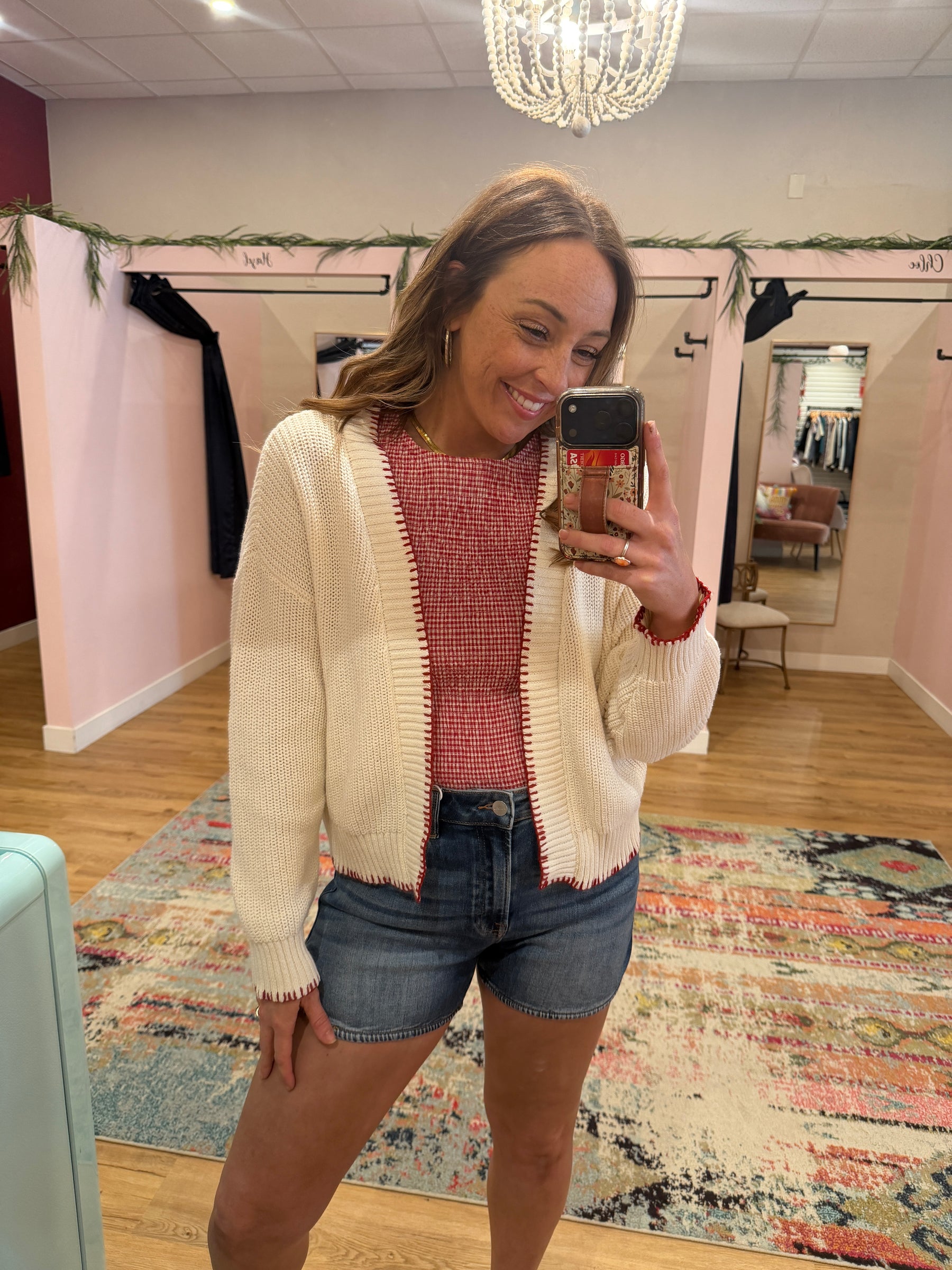 American Flag Cardigan