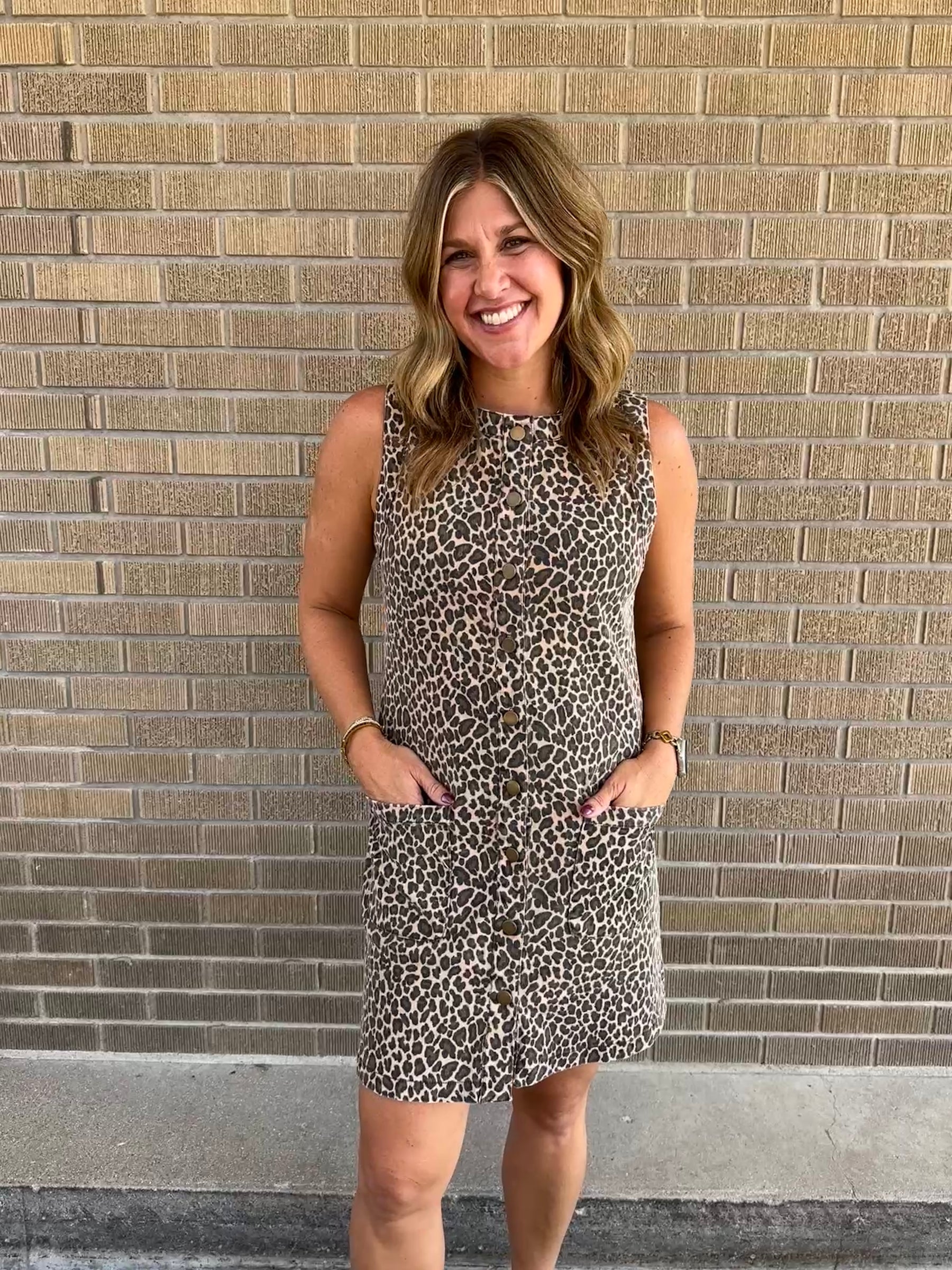 Leopard Mini Dress