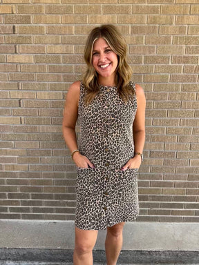 Leopard Mini Dress