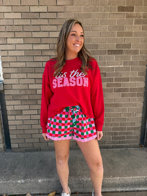 Holiday Boxer Shorts - Checkered