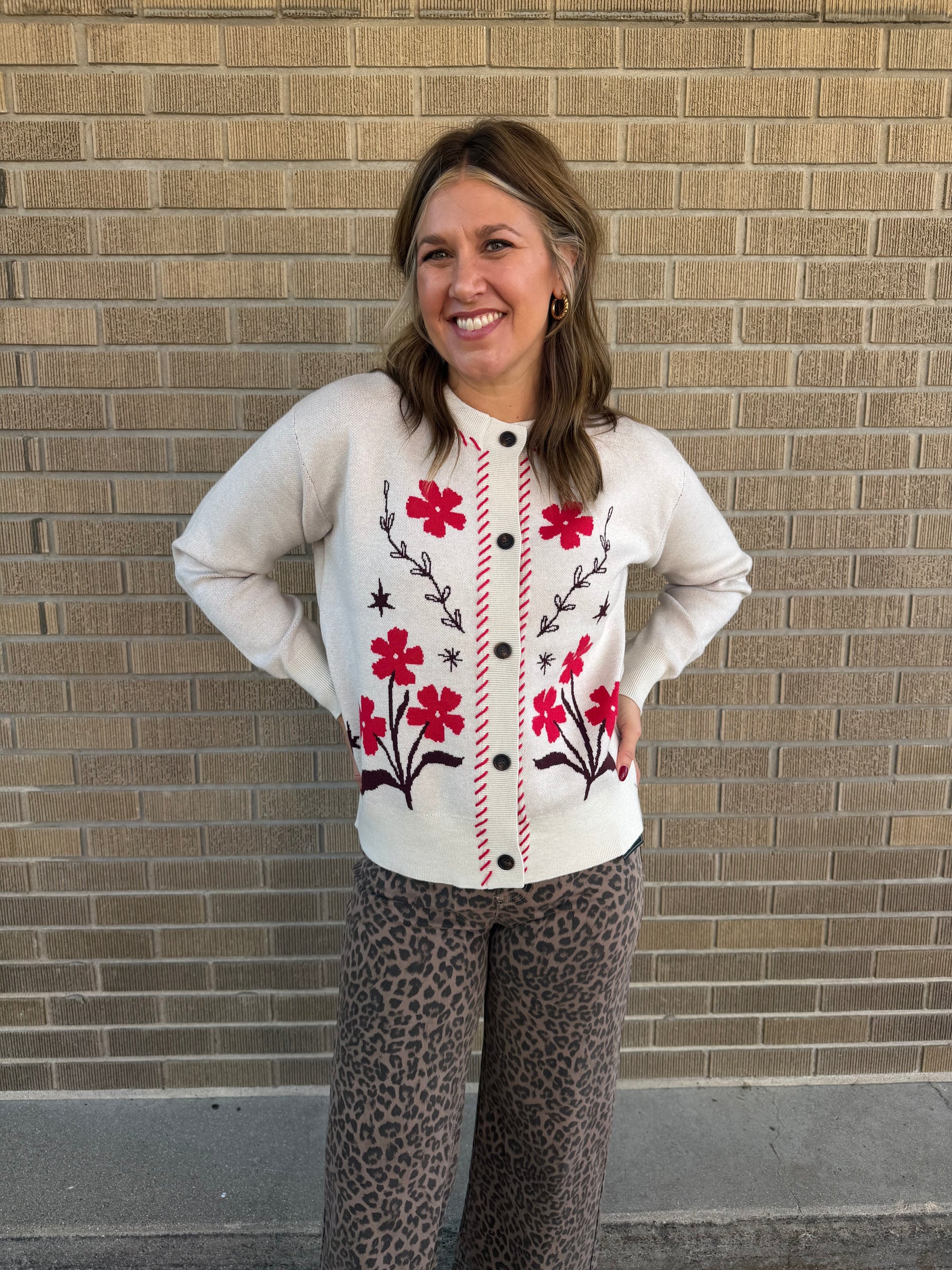 Poppy Fields Cardigan