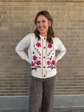 Poppy Fields Cardigan