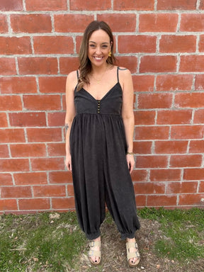 Ash Black Jumpsuit