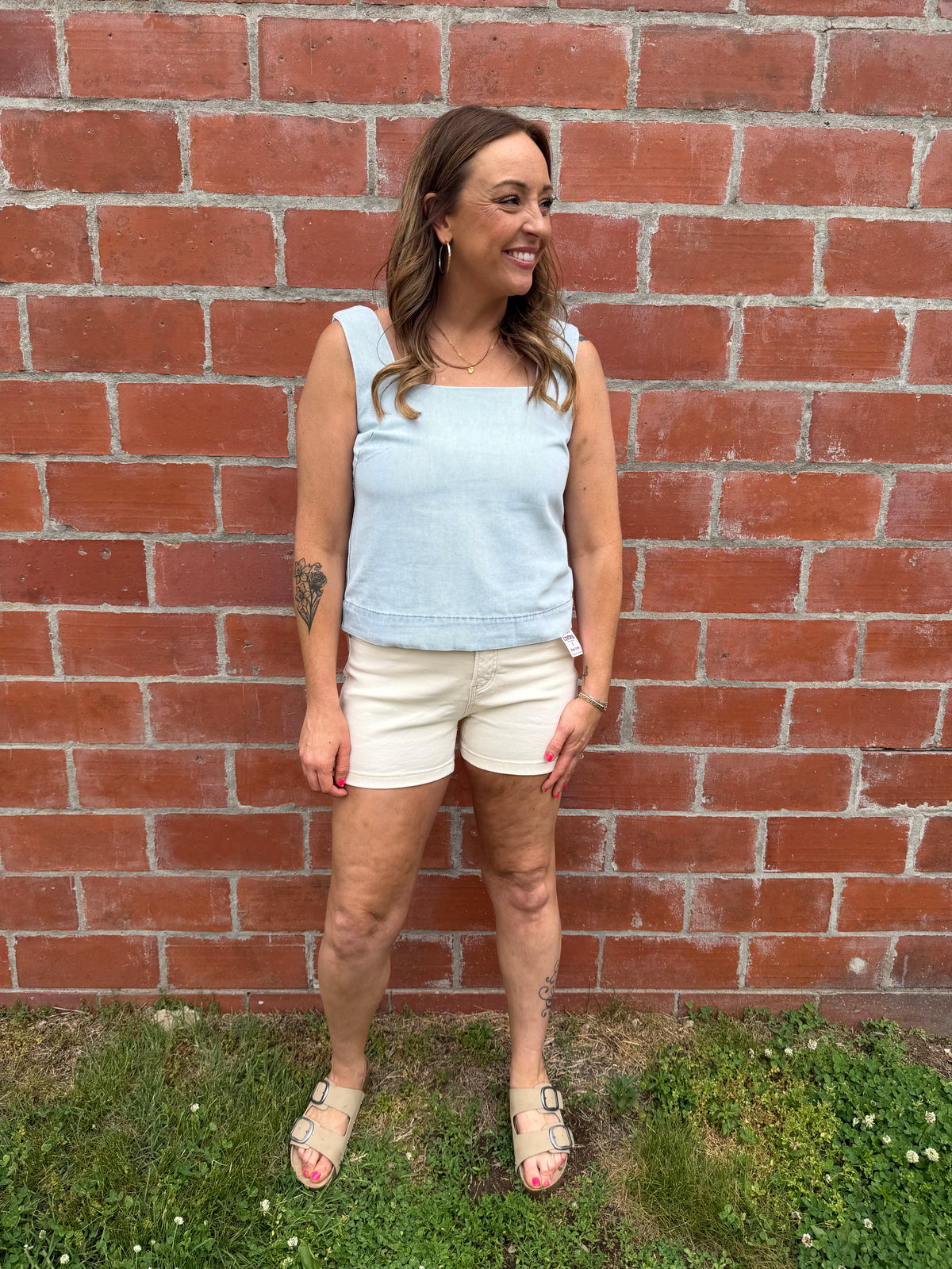 Isla Denim Tank