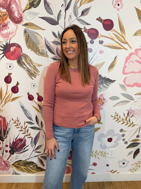 Luisa Top - Misty Rose