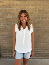 Pretty in White Blouse