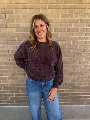 Cocoa Chenille Sweater