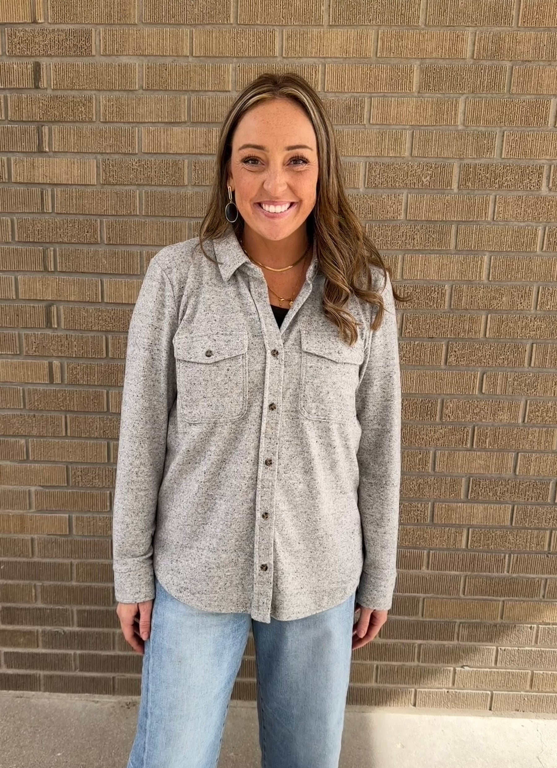 Cassian Top - Heathered