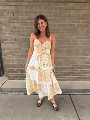 Yellow Wildflower Dress