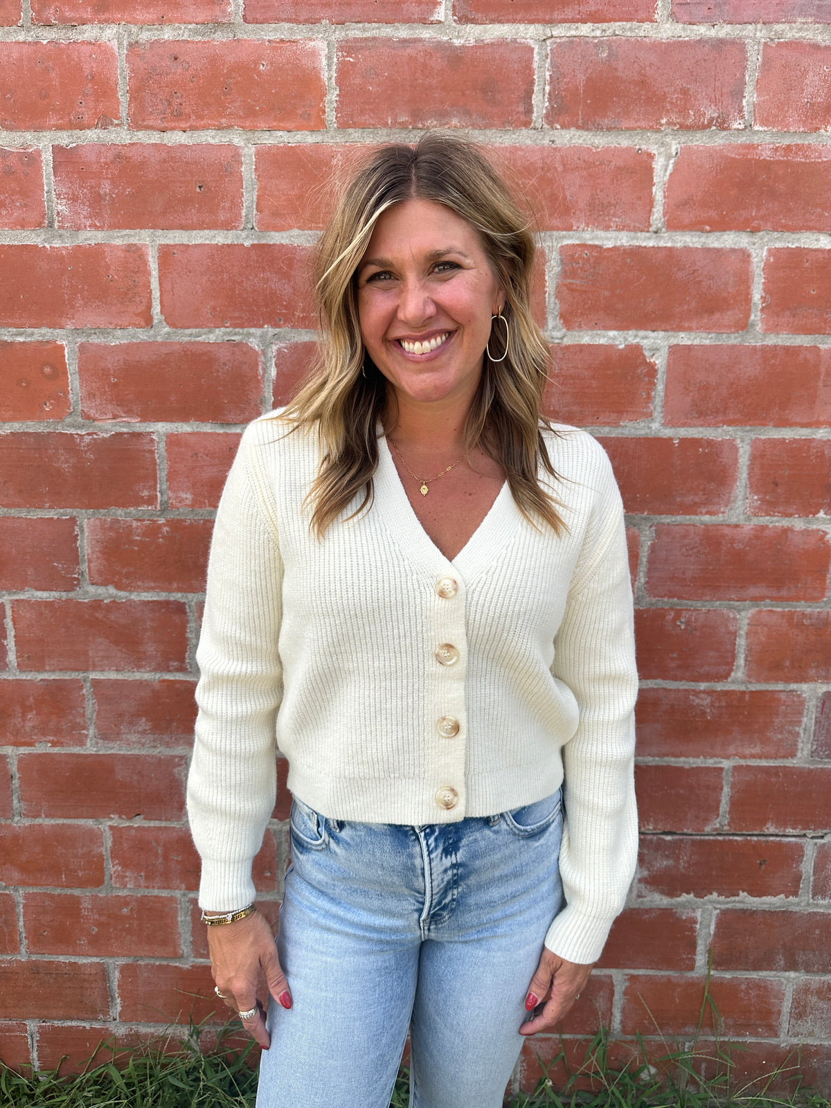 Sweetest Ivory Cardigan