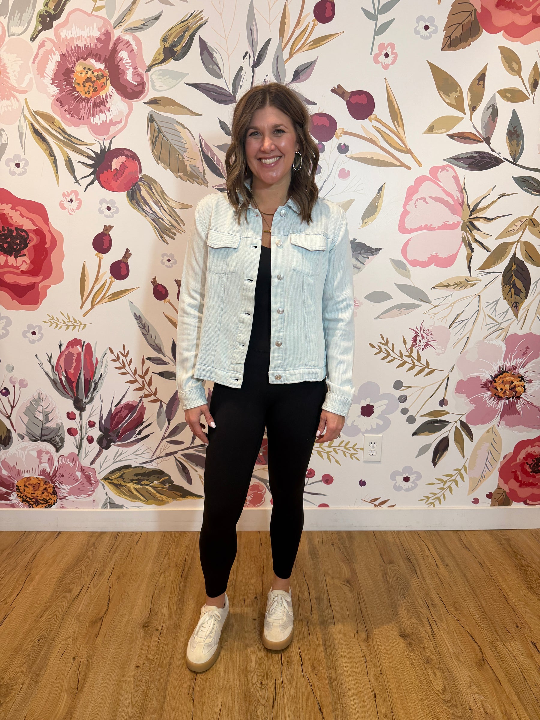 Jackie Jacket - Mia Pinstripe