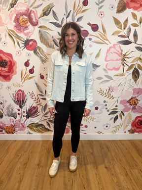 Jackie Jacket - Mia Pinstripe