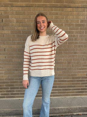 Buttercup Stripe Sweater