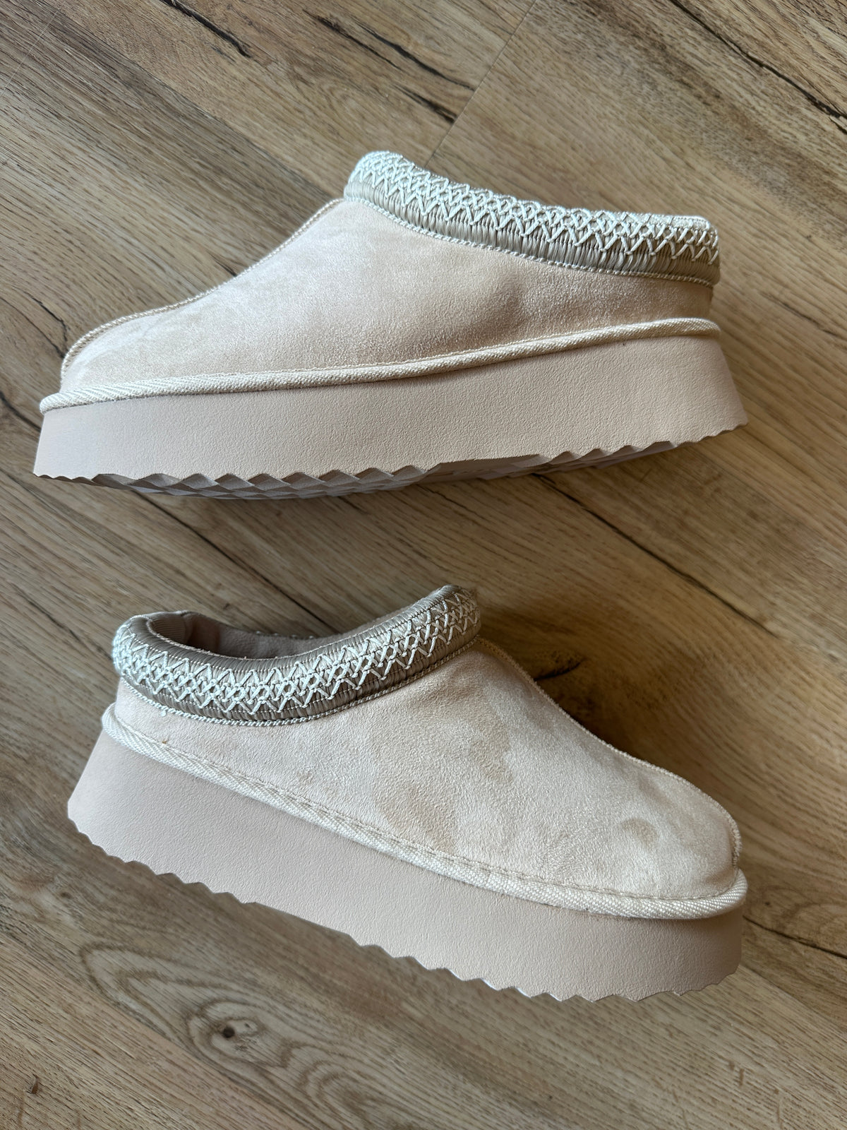 Uggg Dupes by Mia Shoes - Taupe