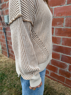 In Your Dreams Cream Sweater