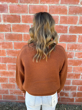 Chocolate Knit Sweater