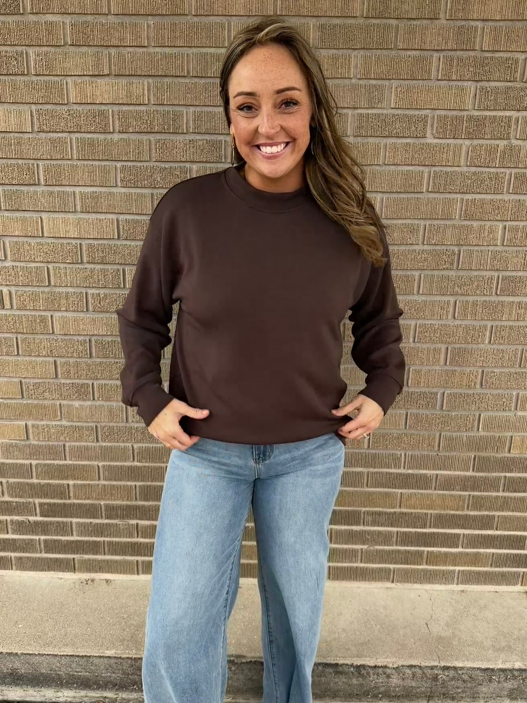 Modal Pullover - Espresso