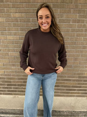 Modal Pullover - Espresso