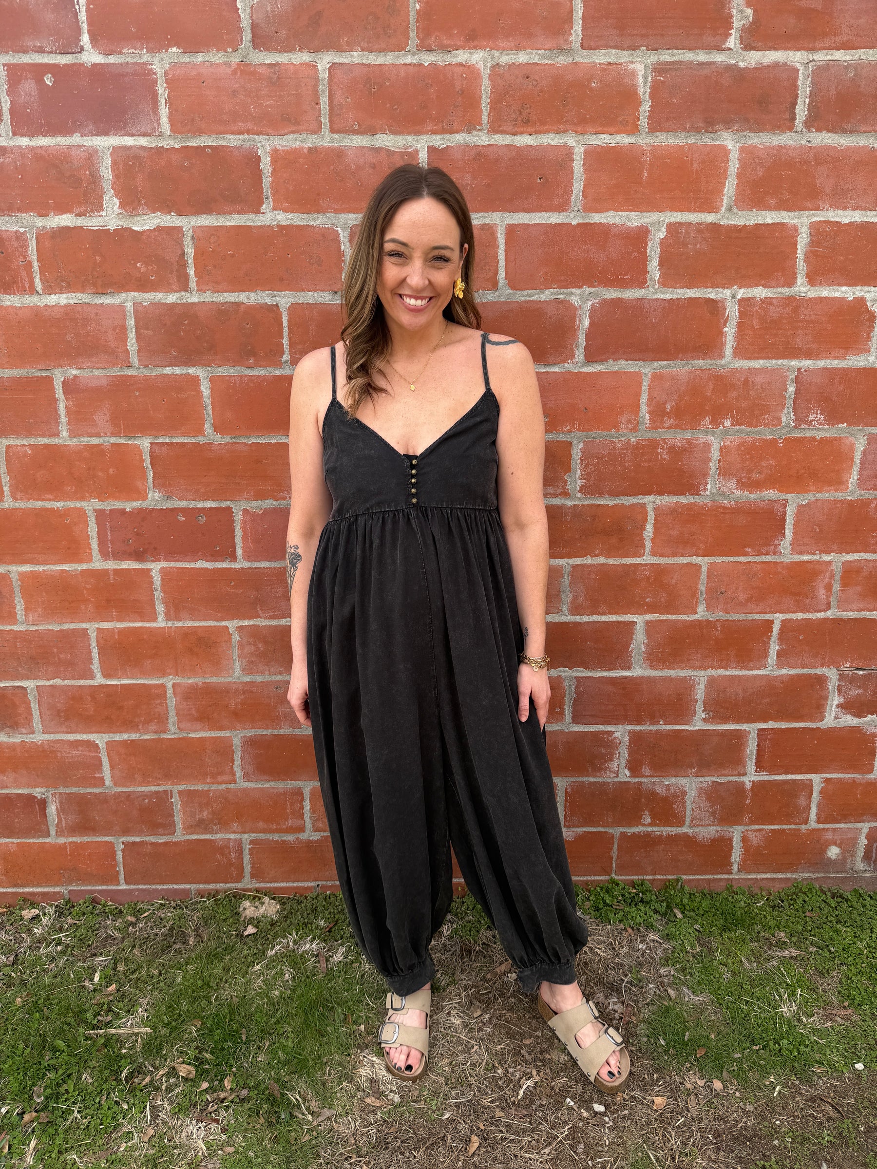 Ash Black Jumpsuit