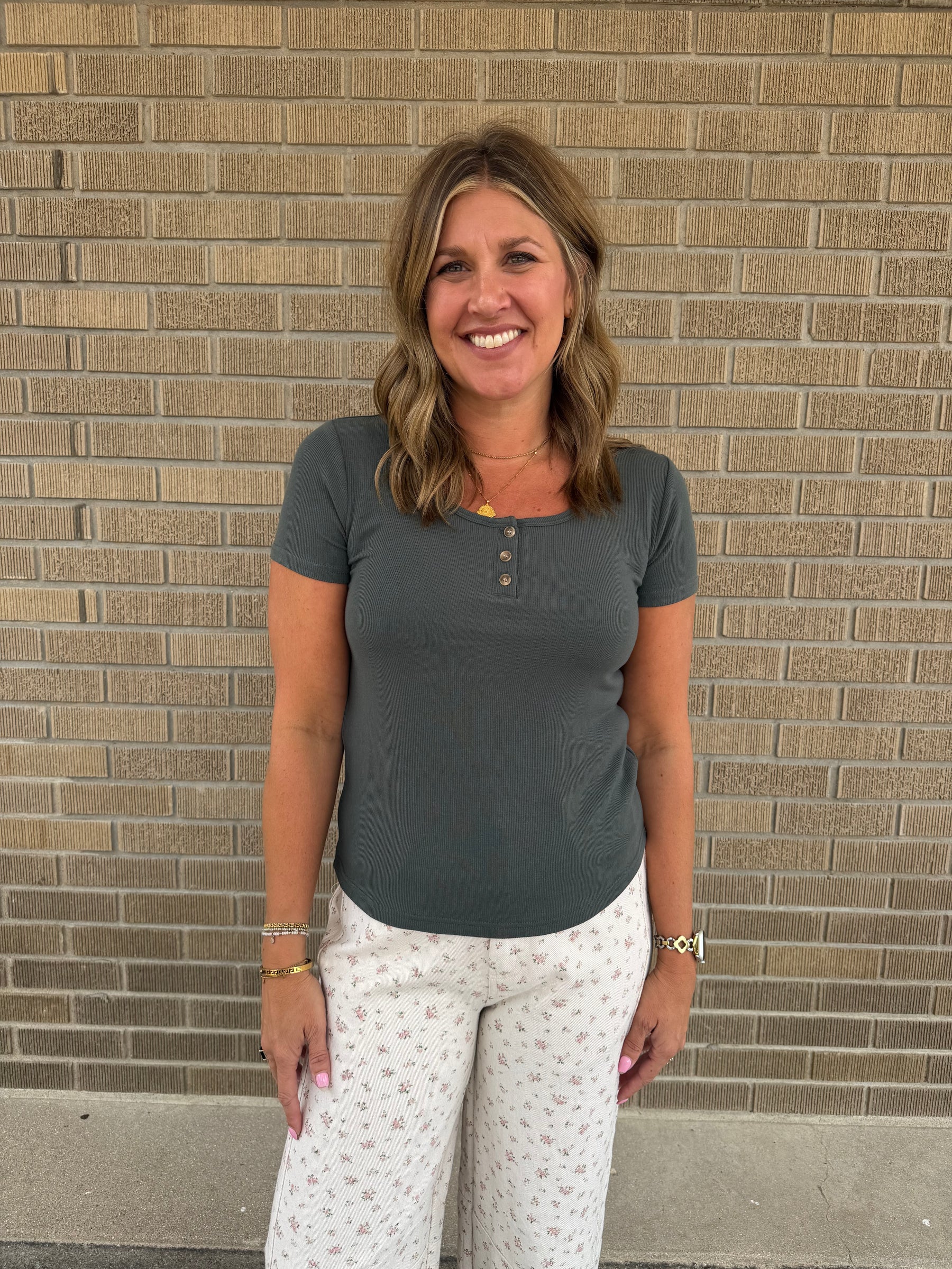 Evanore Top - Olive