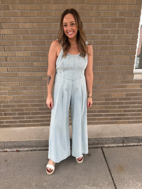 That One Denim Jumpsuit