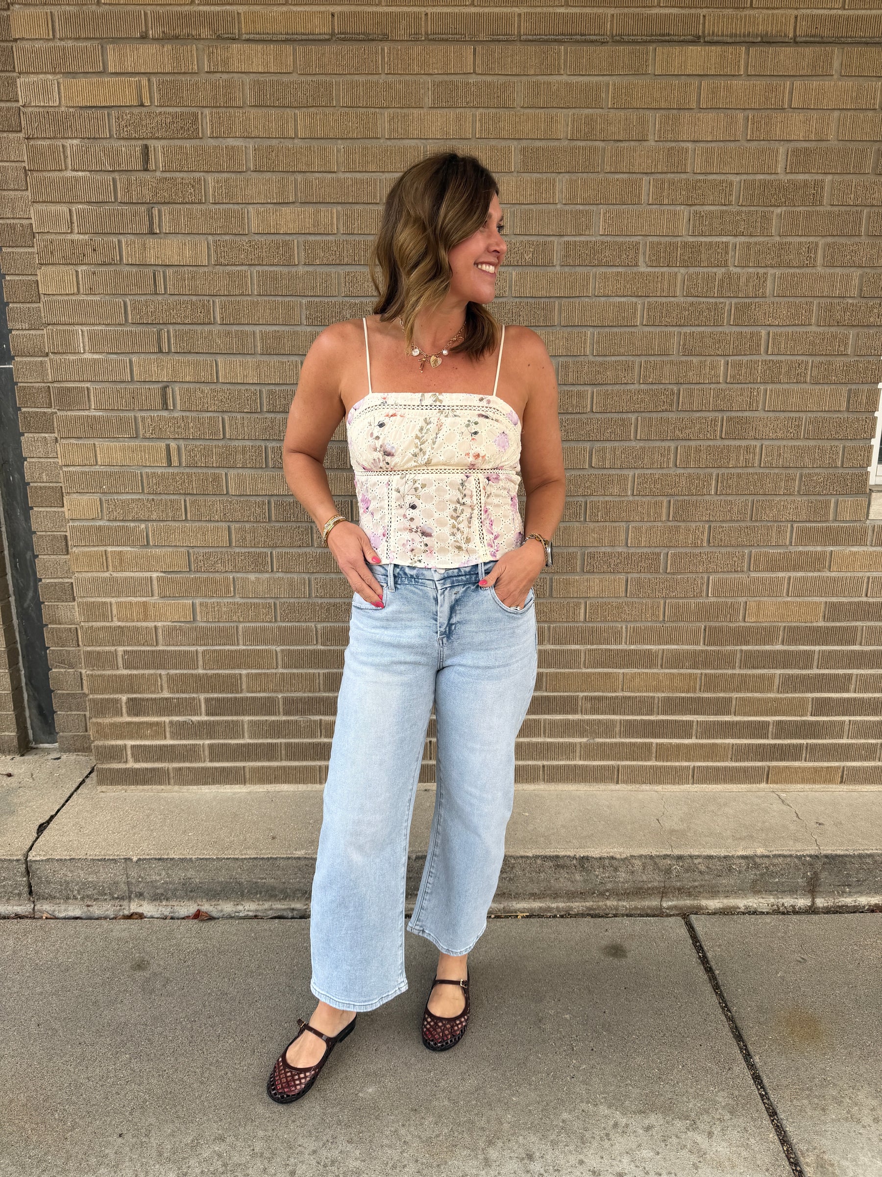 So Easy To Fall In Love Floral Tank