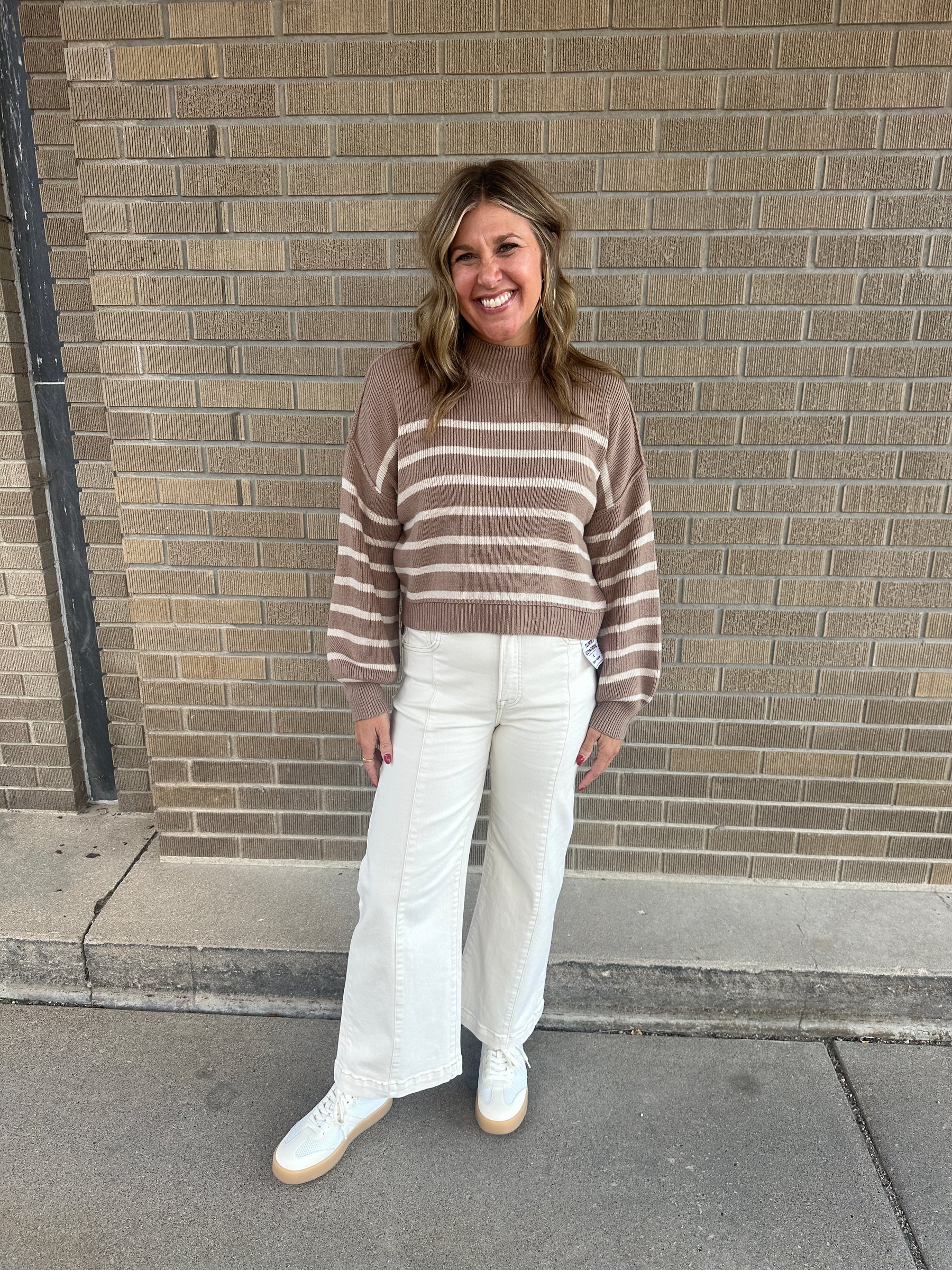 Isabella Ivory Jeans