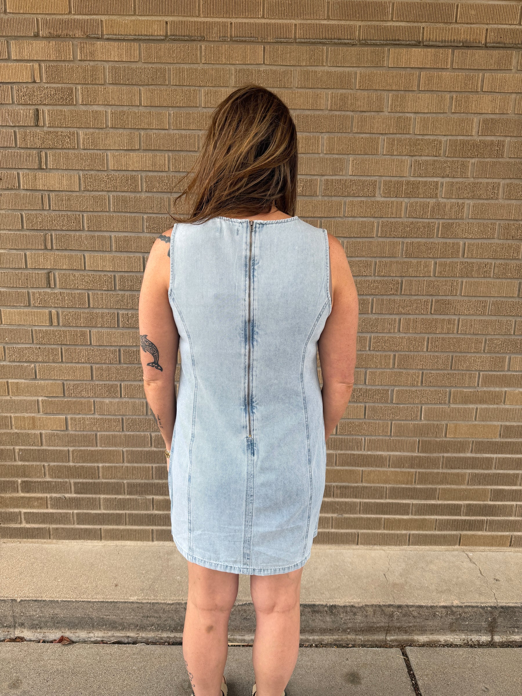 Dahlia Denim Dress