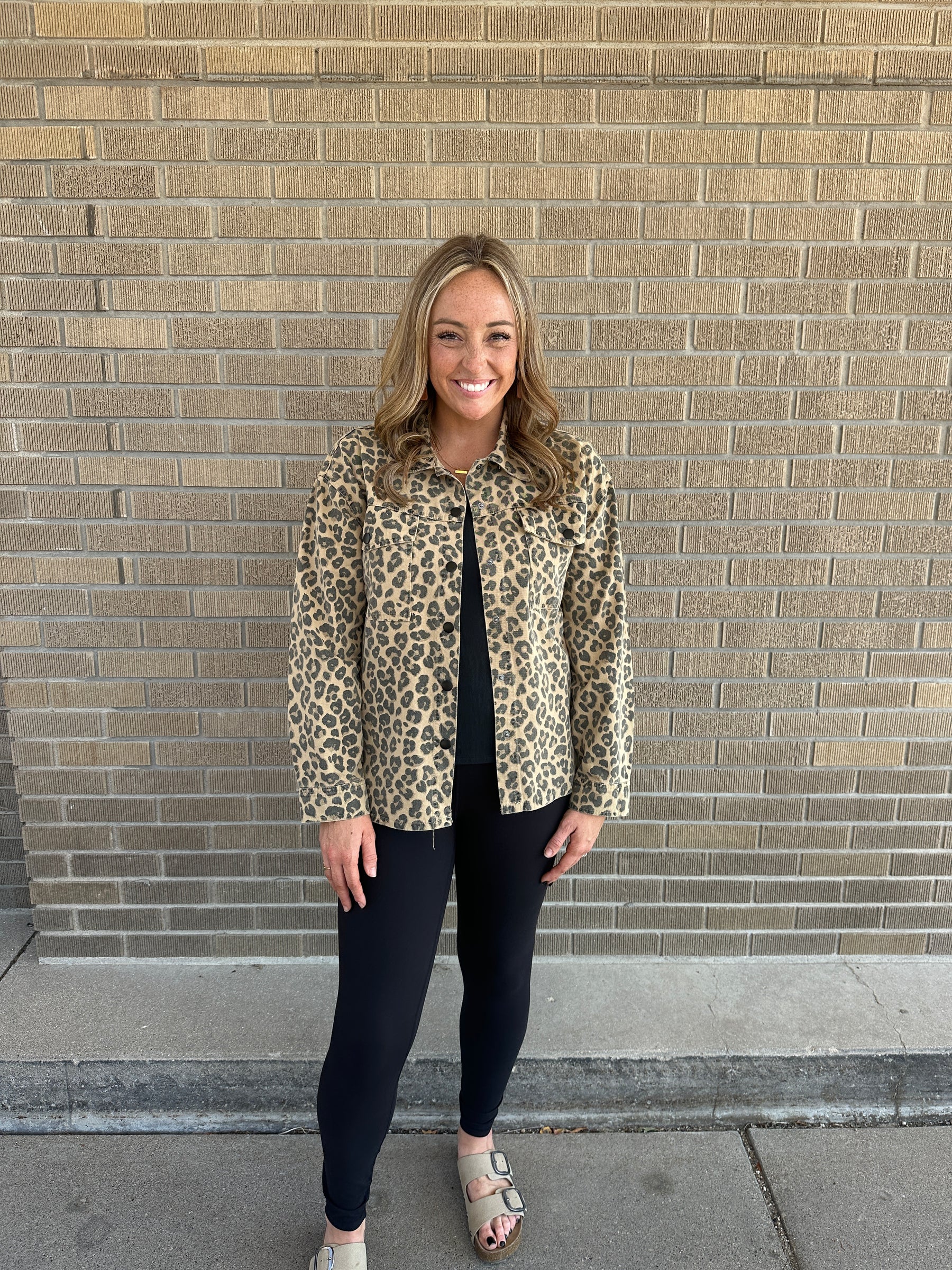 Leopard Shacket