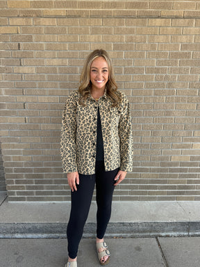 Leopard Shacket
