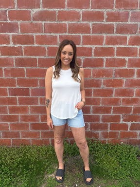 Everyday Basic Tank - White
