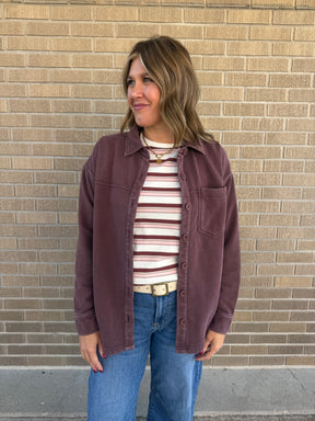 Westbrook Jacket - Deep Mahogany