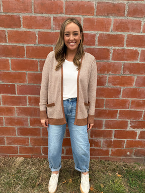 Perfect Camel Cardigan