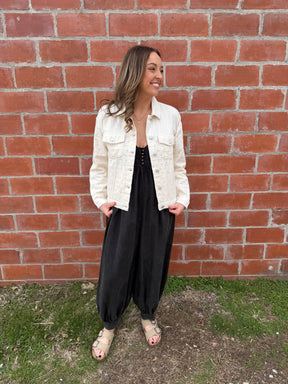 Ash Black Jumpsuit